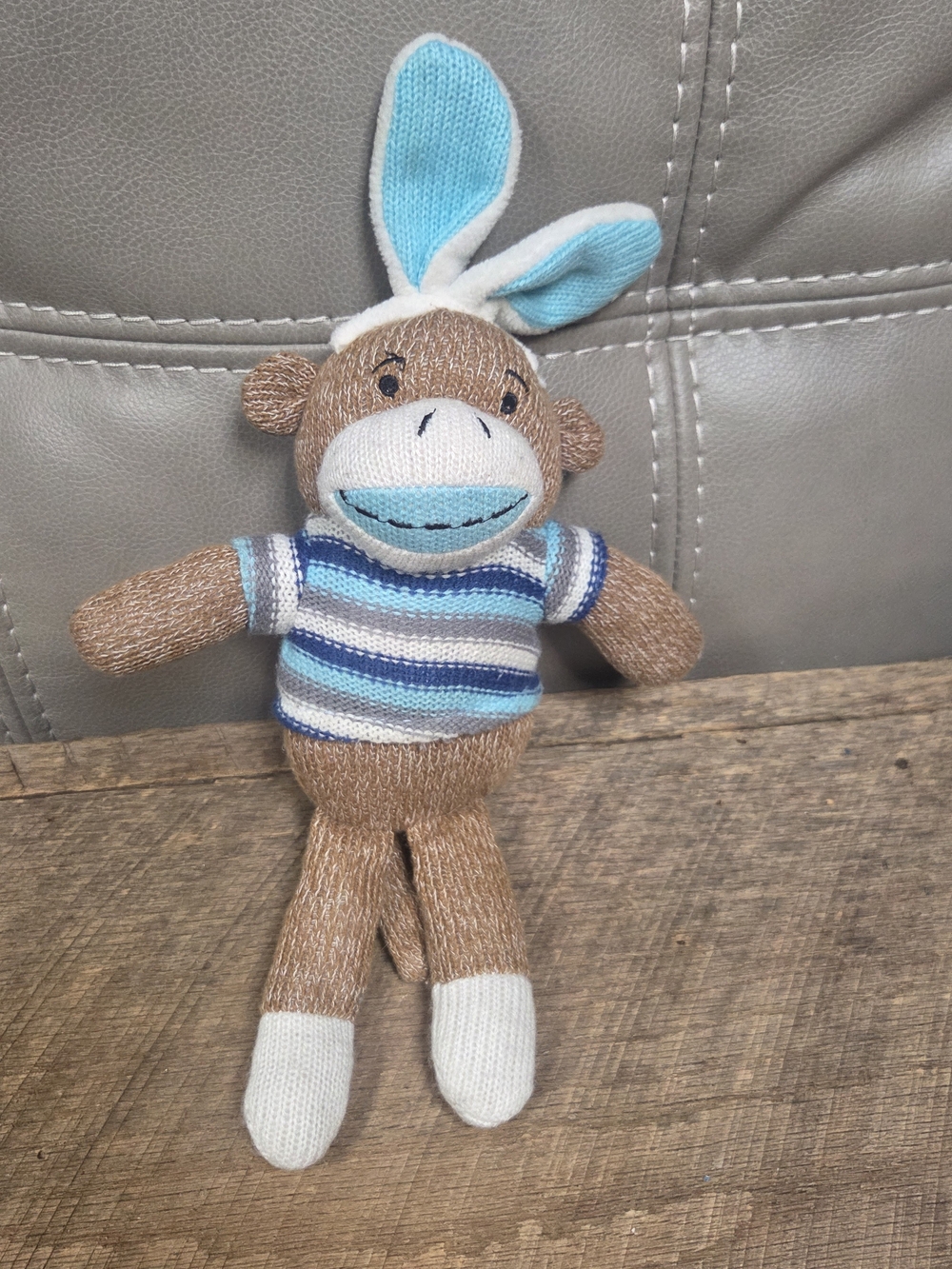 Dan Dee Collector's Choice Easter Bunny Sock Monkey Plush 12" B1L